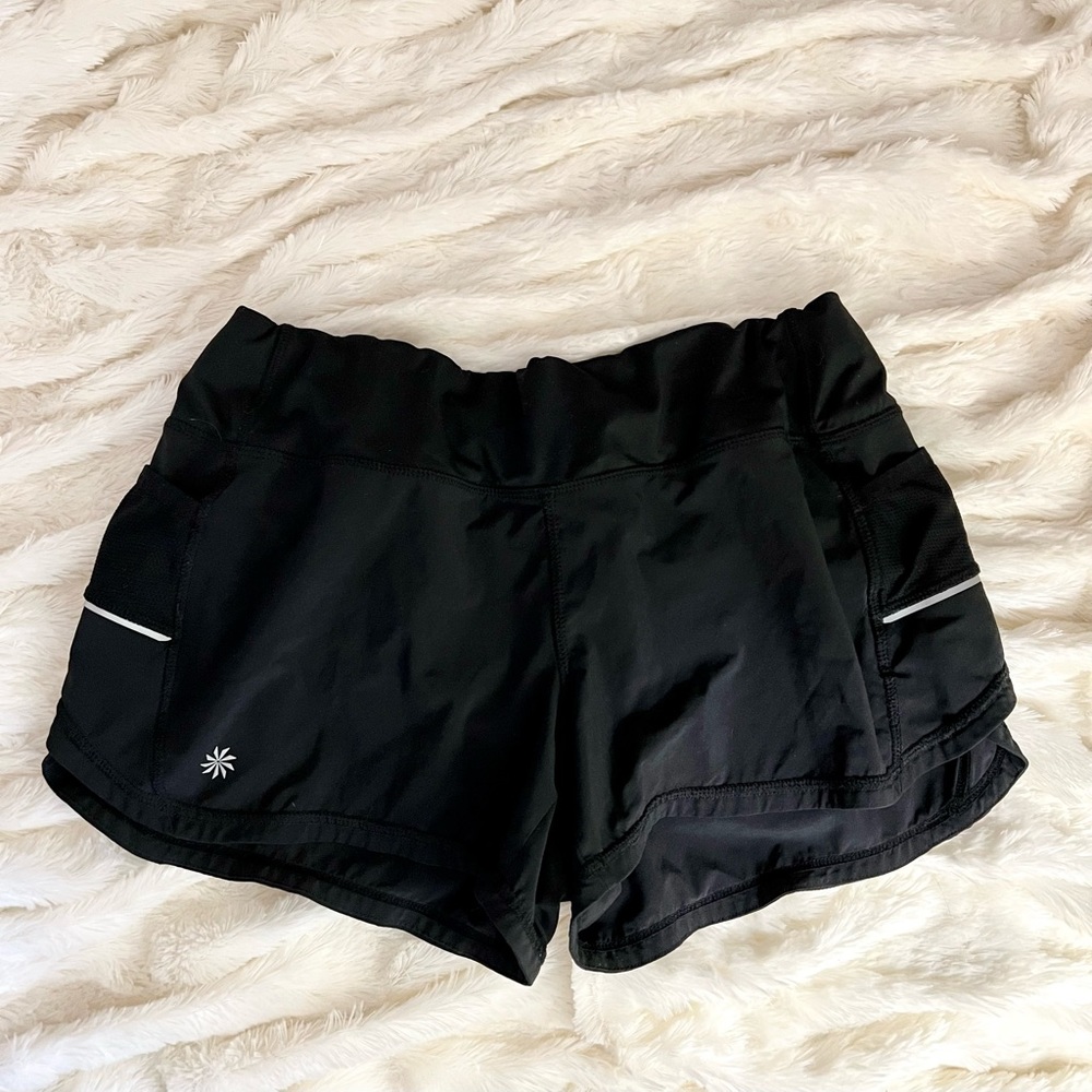 Athleta running shorts